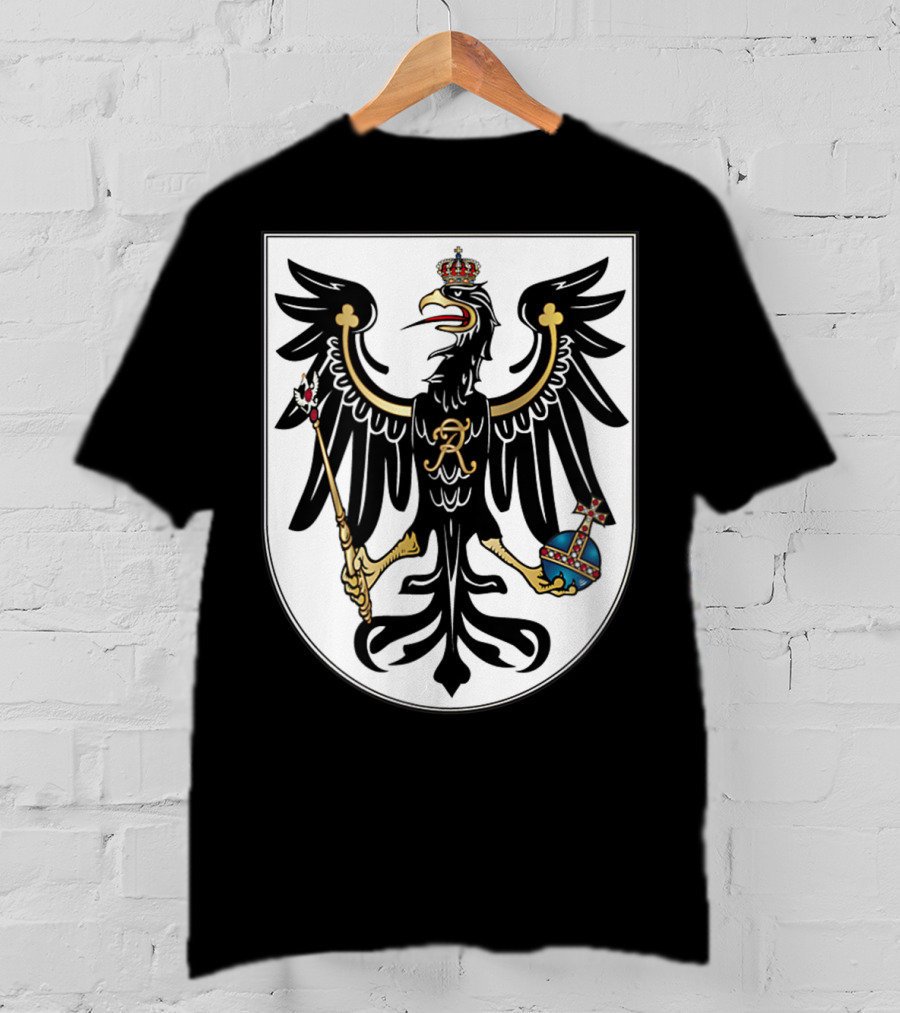 Kingdom Of Prussia Prussian Eagle Coat Of Arms Crest T-Shirt