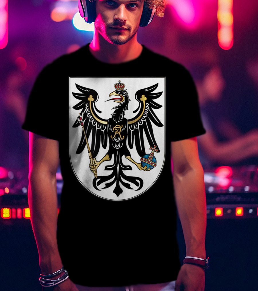 Kingdom Of Prussia Prussian Eagle Coat Of Arms Crest T-Shirt