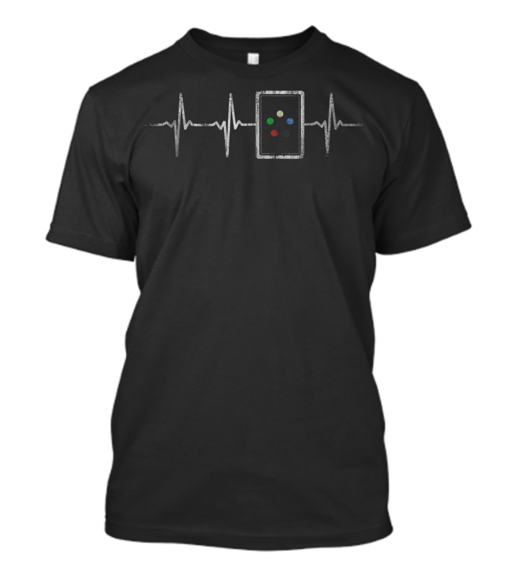 Magic Heartbeat TCG Trading Card Game Player Symbol Card Lines T-Shirt