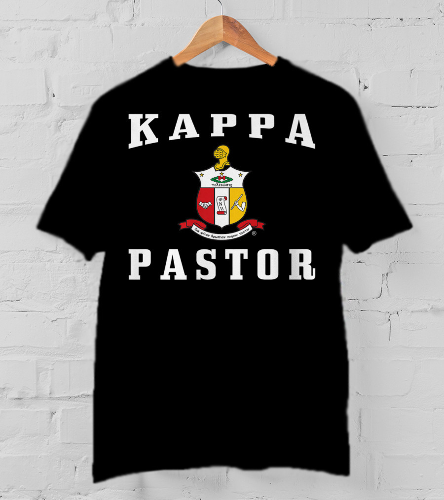 Kappa Alpha Psi Fraternity Pastor Emblem T-Shirt