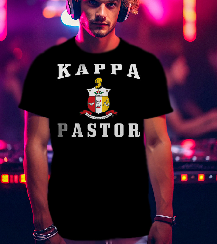 Kappa Alpha Psi Fraternity Pastor Emblem T-Shirt