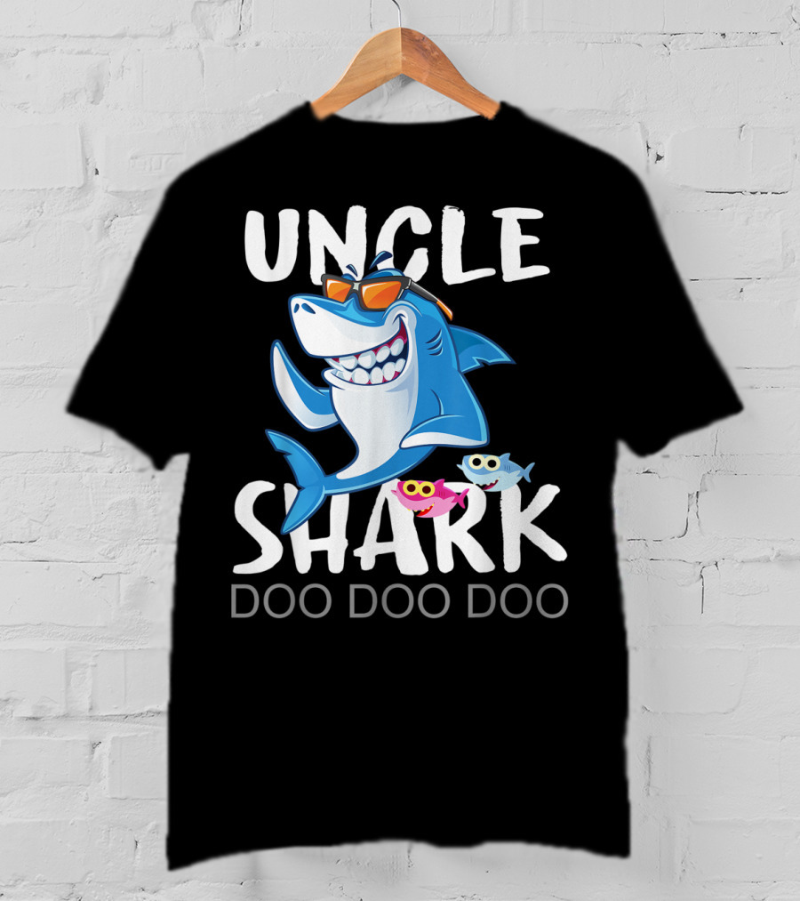 UNCLE SHARK DOO DOO DOO From Wife T-Shirt