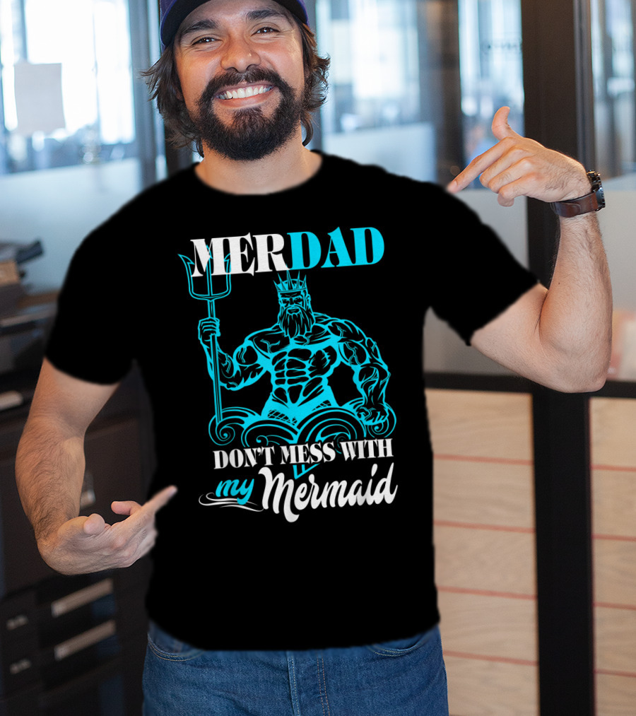 MERDAD Don't Mess With My Mermaid T-Shirt