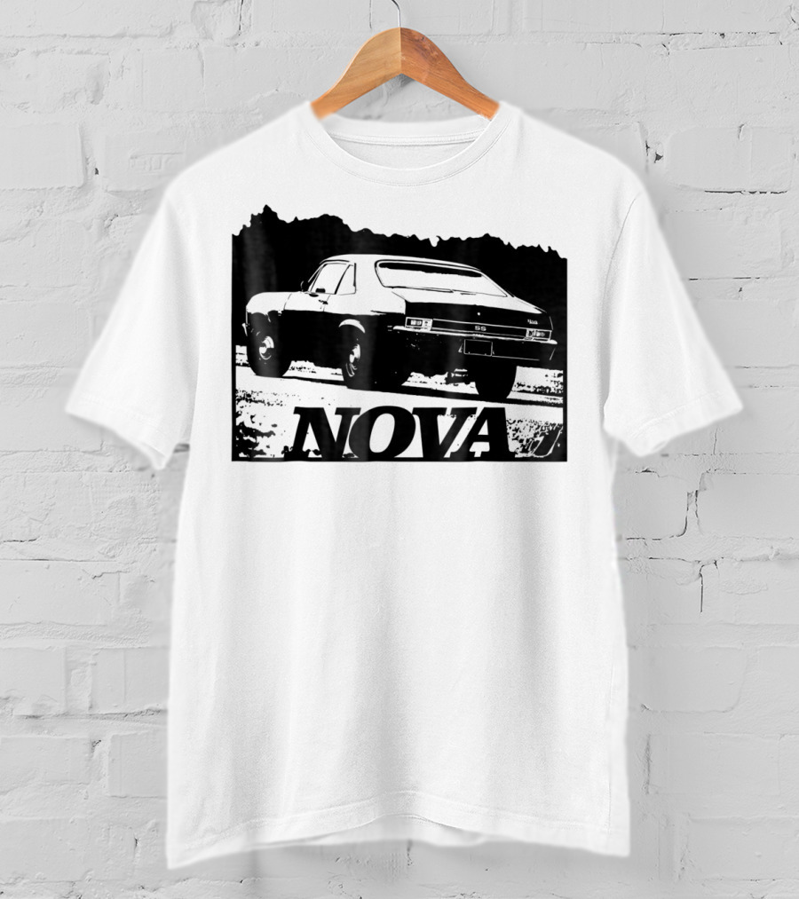 Nova Muscle Car 1968 Show Classic Auto T-Shirt