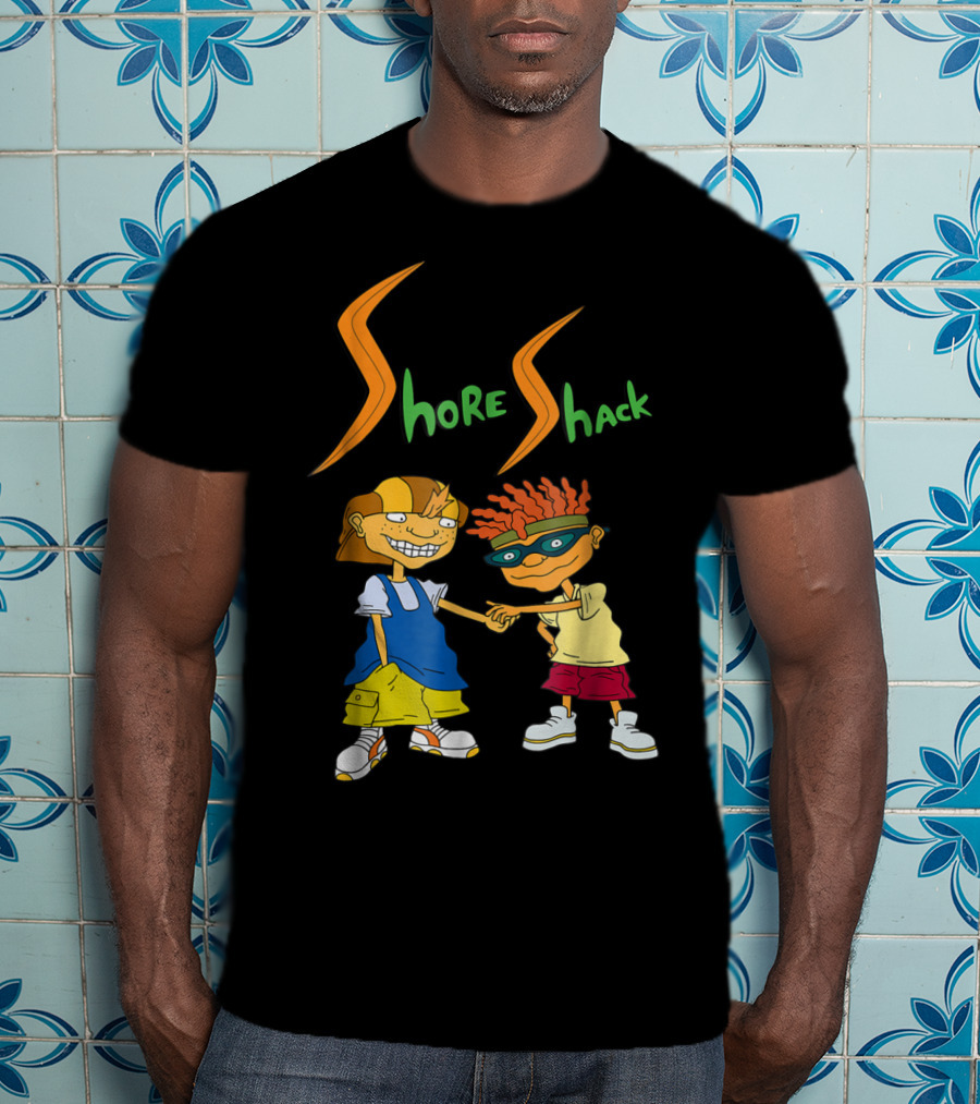Nickelodeon Rocket Power Shore Shack Twister Reggie Shaka Brah T-Shirt
