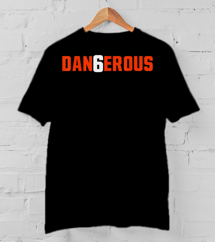 Dangerous Ohio Cleveland Football Fan Six T-Shirt