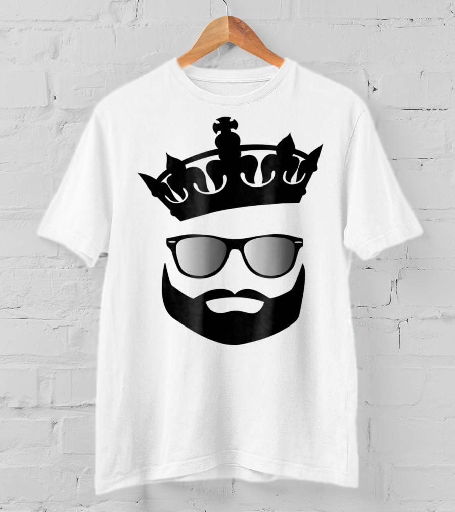 Beard Kings Shades Crown Iconic T-Shirt
