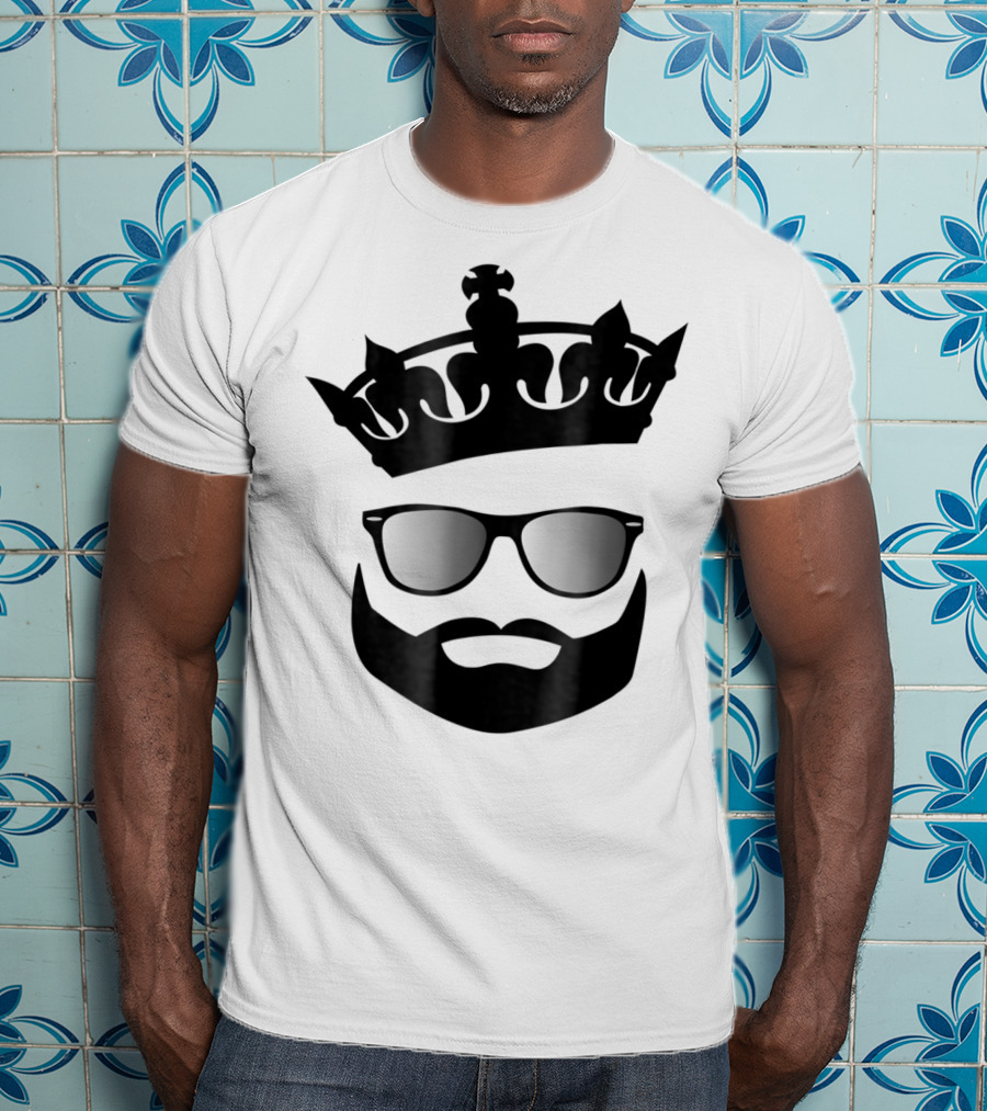 Beard Kings Shades Crown Iconic T-Shirt