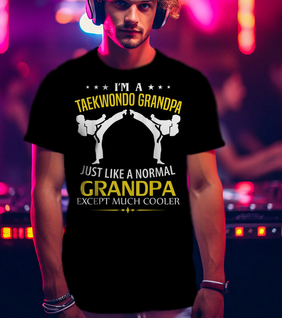 I'm A Taekwondo Grandpa Just Like A Normal Grandpa Except Much Cooler T-Shirt