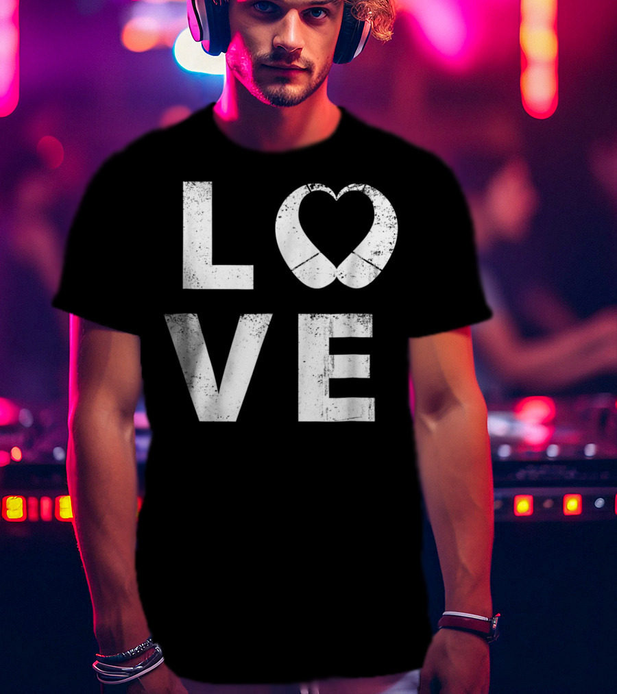 Love Heart Cochlear Implant T-Shirt