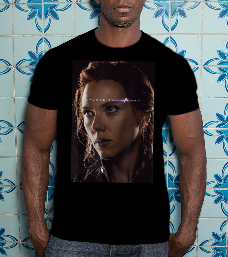 Marvel Avengers Endgame Avenge The Fallen Black Widow T-Shirt