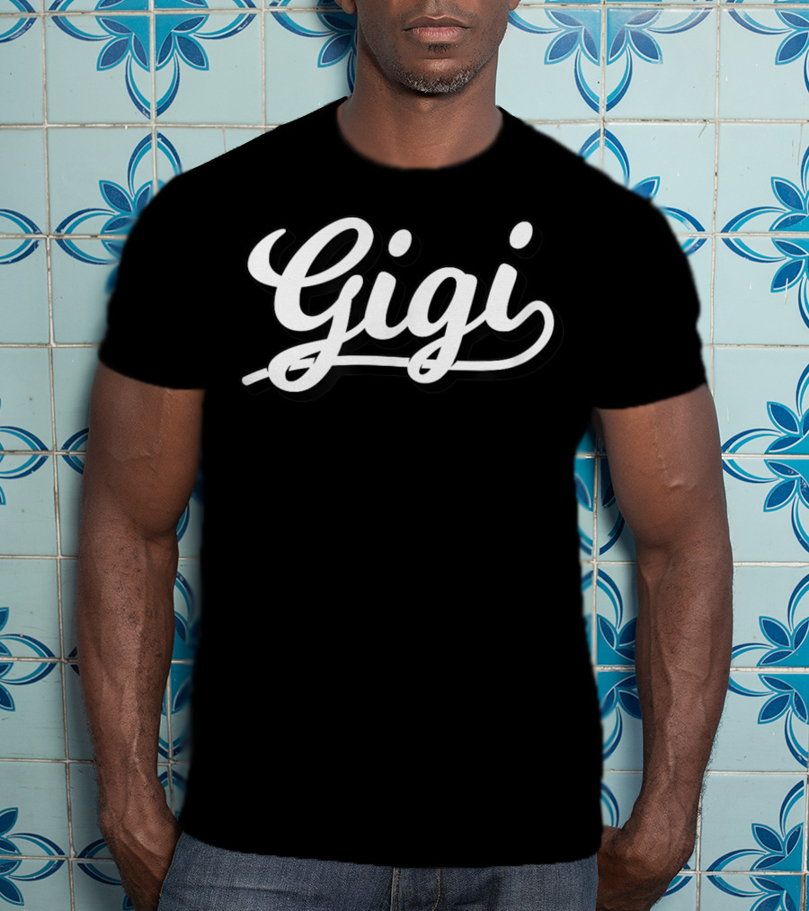 Gigi Cute Idea For Mens Grandpa Gift T-Shirt