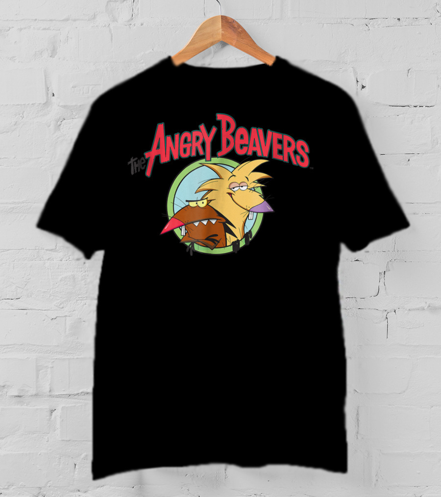 Nick Rewind The Angry Beavers Norbert And Daggett T-Shirt