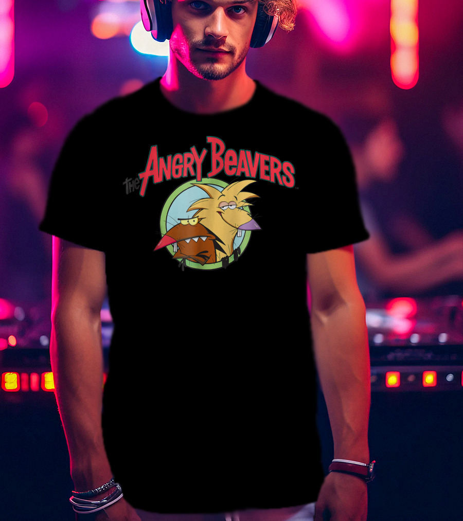 Nick Rewind The Angry Beavers Norbert And Daggett T-Shirt
