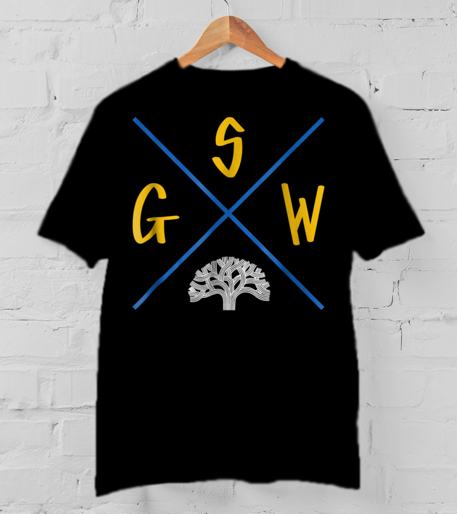 GSW Oakland California Oak Tree T-Shirt