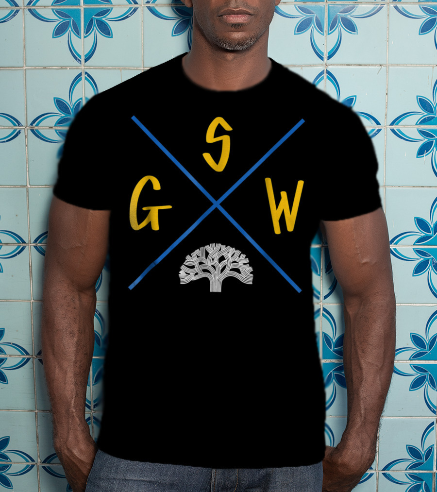 GSW Oakland California Oak Tree T-Shirt