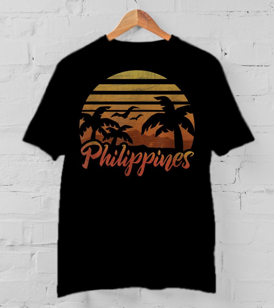 Philippines Tropical Sunset T-Shirt