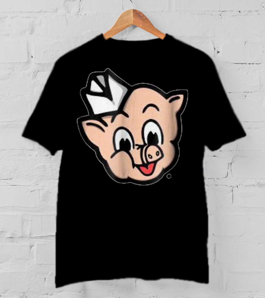 Piggly Wiggly Iconic Pig Mascot Retro T-Shirt