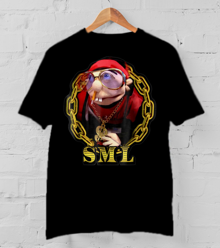 SML Rapper Jeffy Doll With Gold Chain Doll T-Shirt