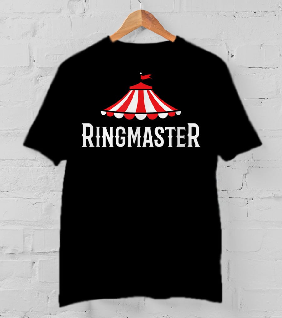 Ringmaster Circus Tent Costume For Theme Party T-Shirt