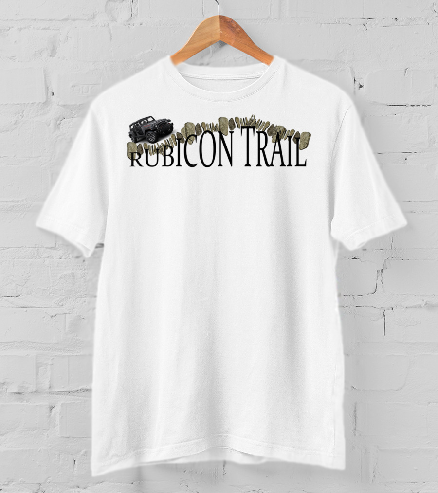 Rubicon Trail Jeep Adventure Over Rocky Terrain T-Shirt