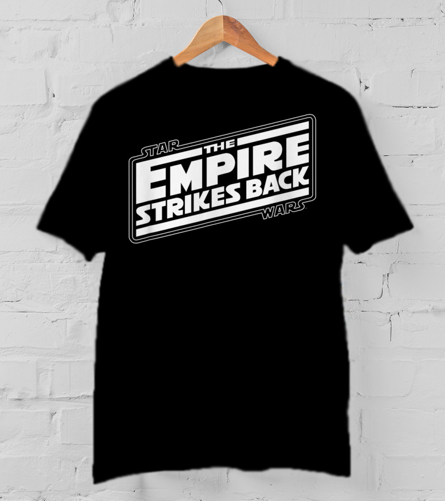 Star Wars The Empire Strikes Back Angled Movie T-Shirt