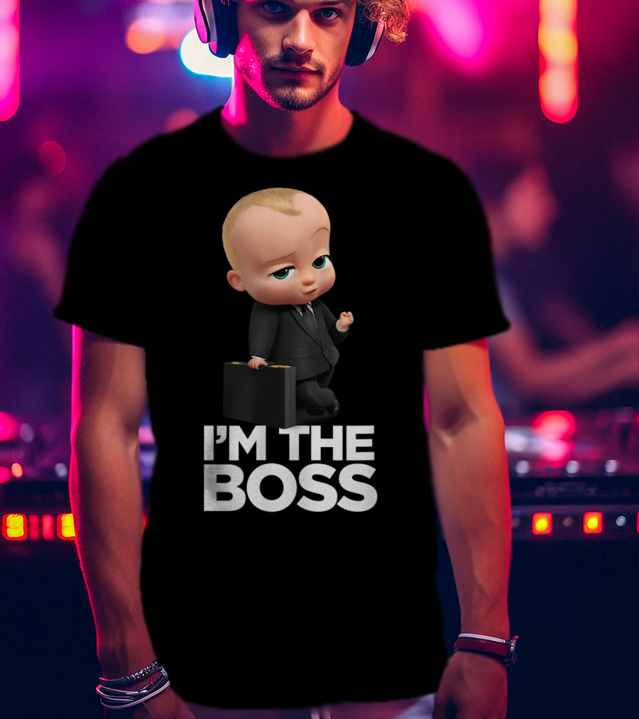 The Boss Baby I'm The Boss Suitcase Character T-Shirt