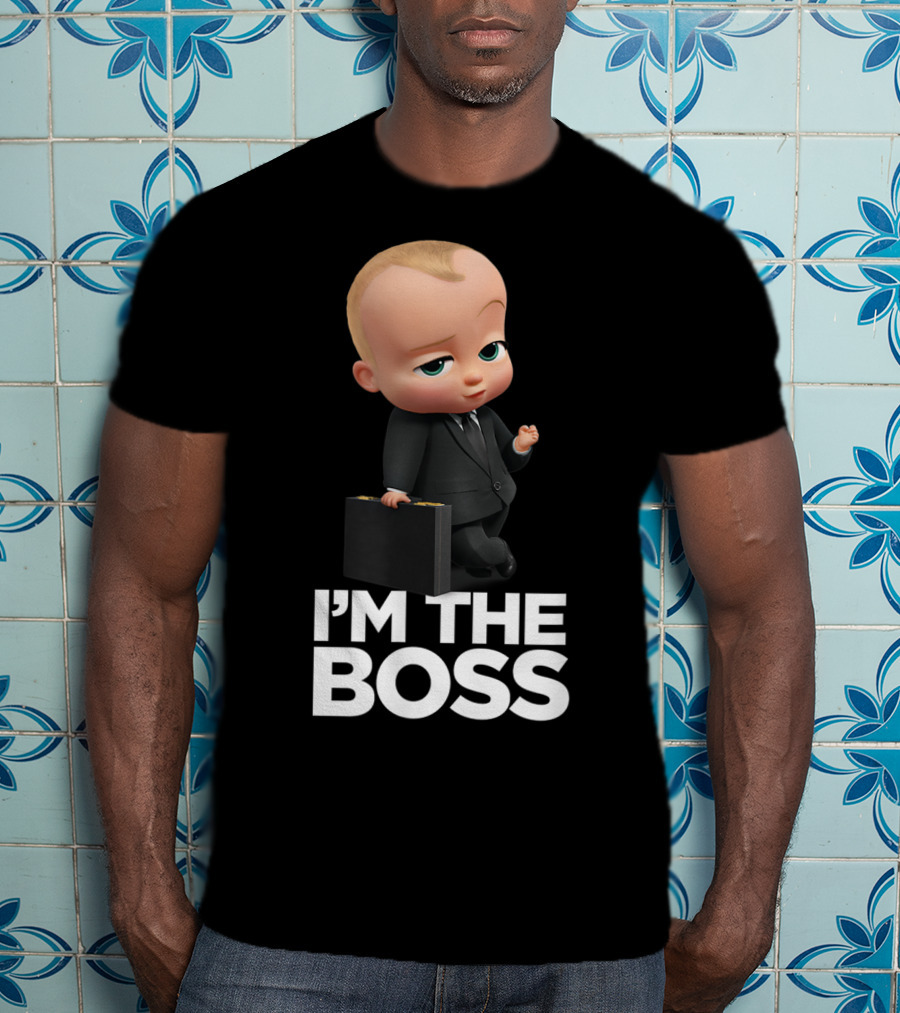 The Boss Baby I'm The Boss Suitcase Character T-Shirt