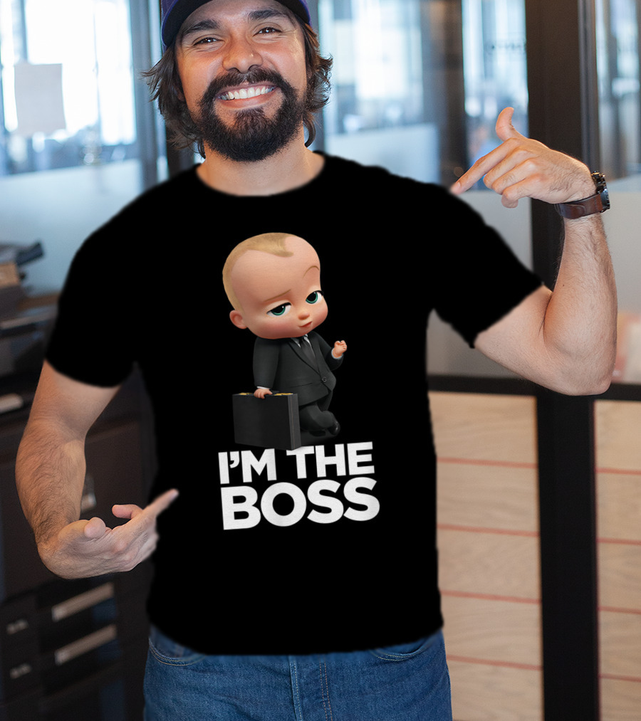The Boss Baby I'm The Boss Suitcase Character T-Shirt