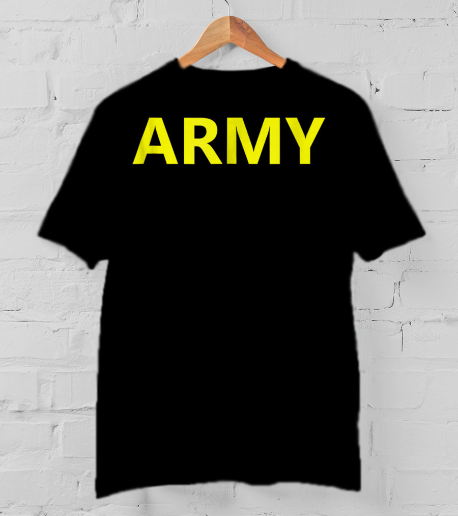 US Army ARMY APFU PT Workout Training Gym Un T-Shirt