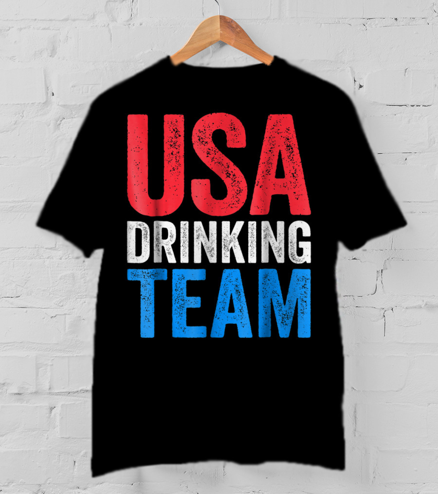 USA Drinking Team Fourth Of July T-Shirt