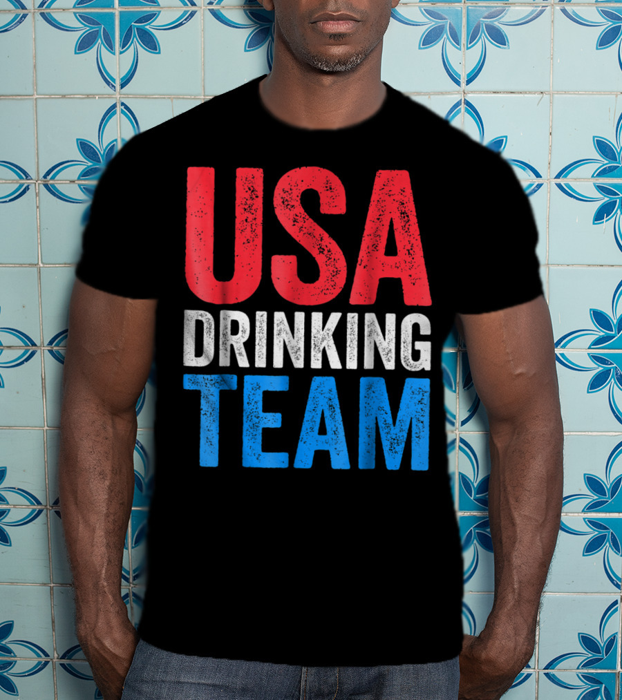 USA Drinking Team Fourth Of July T-Shirt