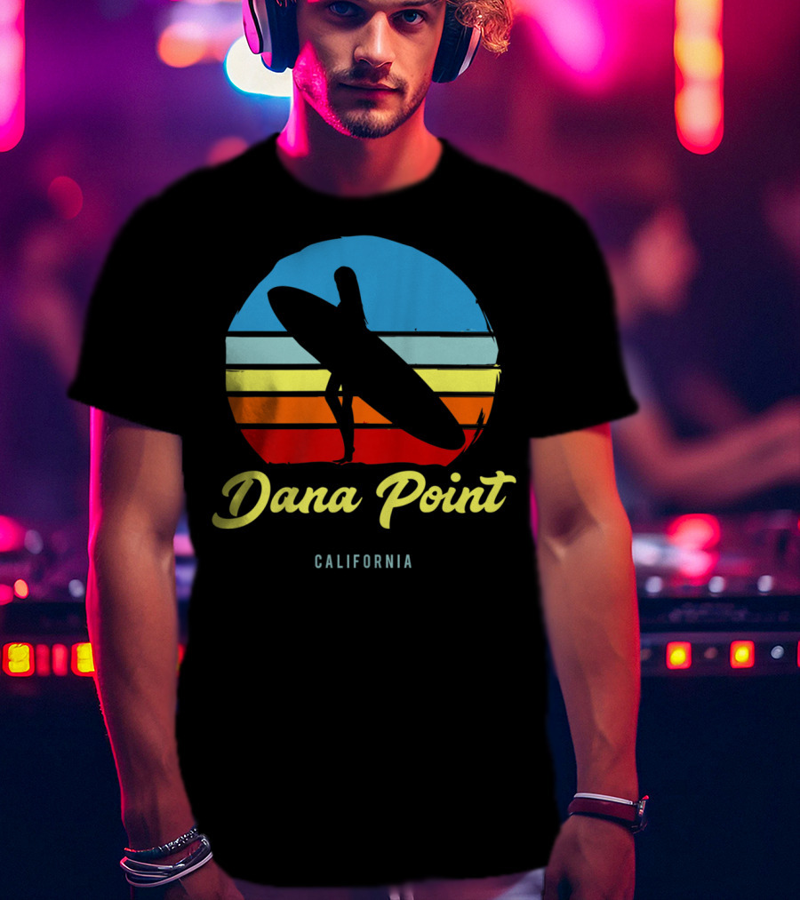 Dana Point California Vintage Surf T-Shirt