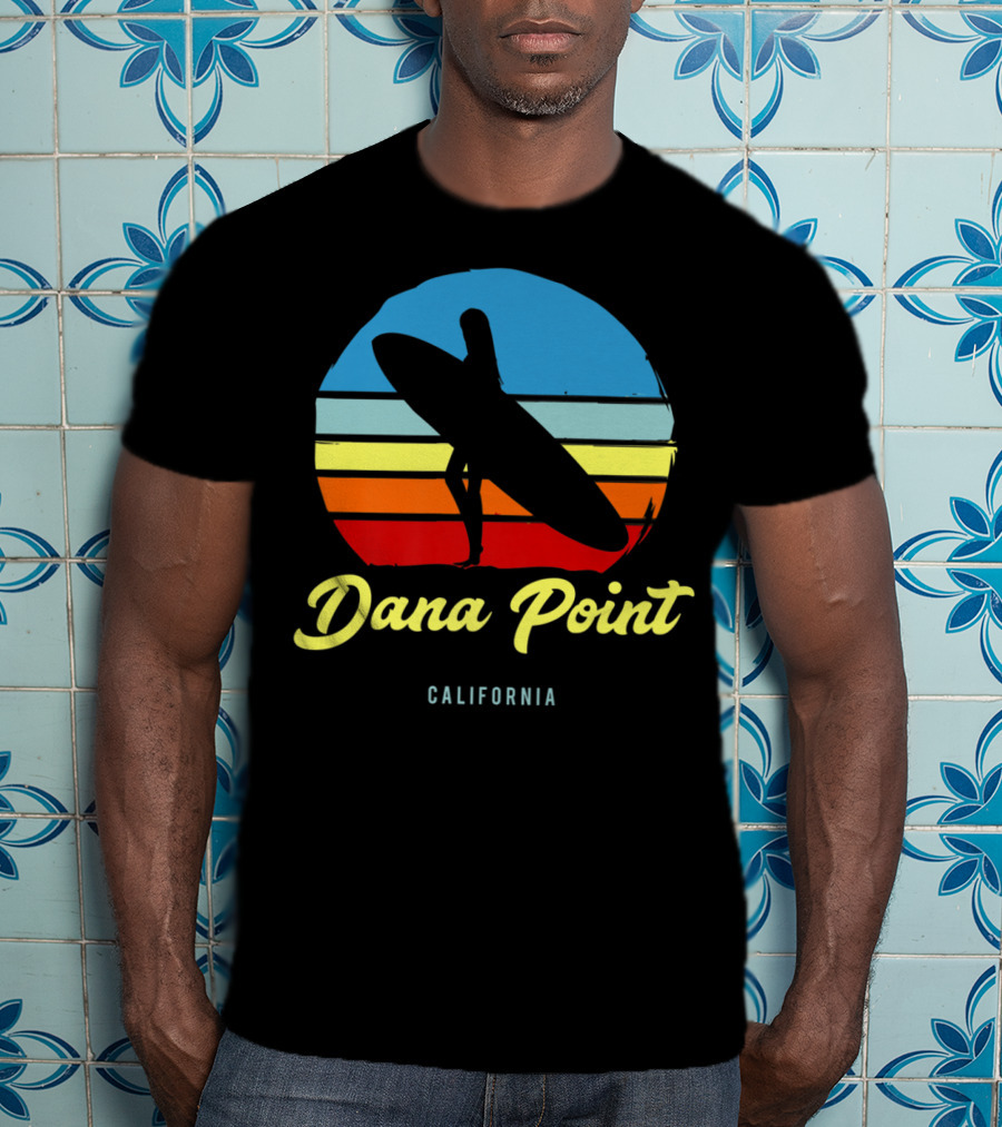 Dana Point California Vintage Surf T-Shirt