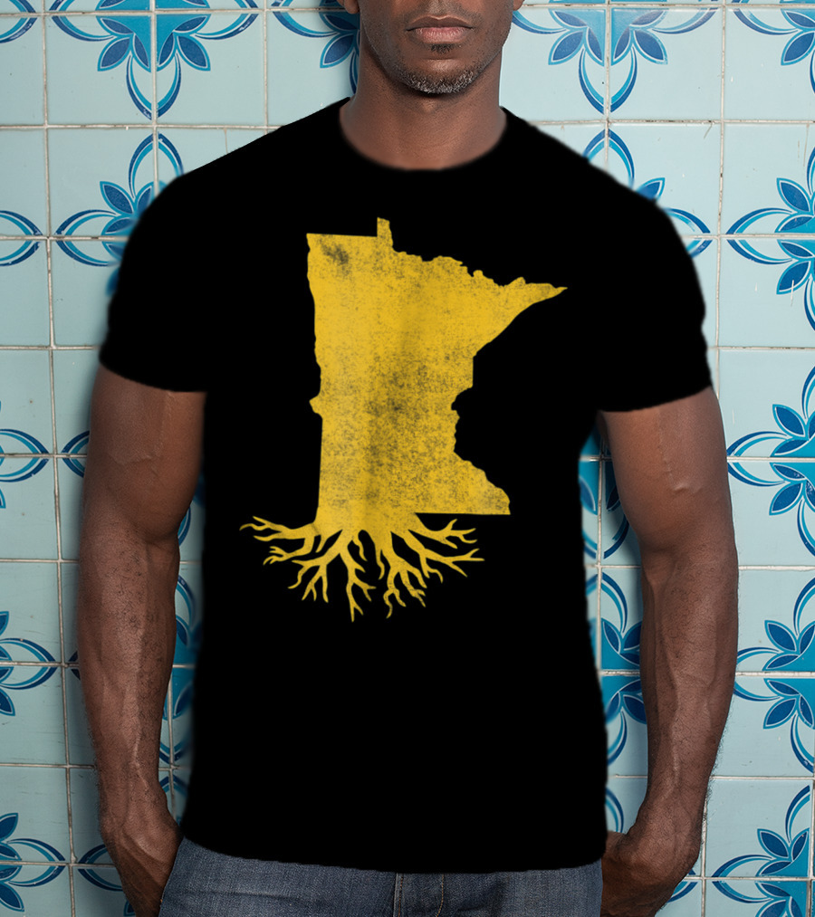 Vintage Minnesota State Roots Home Grown Hometown T-Shirt