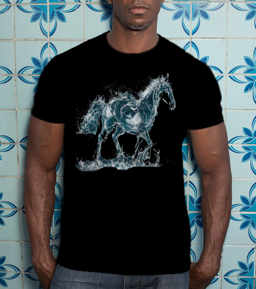 Horse Dream Liquid Splash Equine Vision T-Shirt
