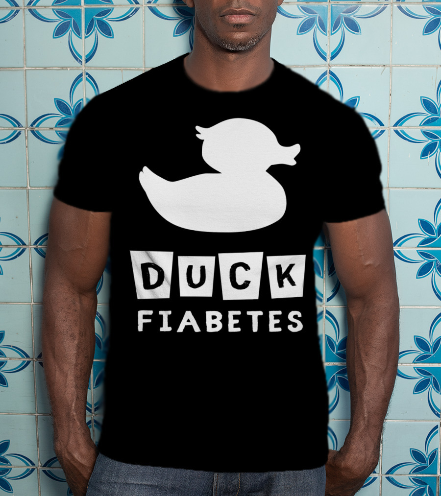 Duck Fiabetes Funny Diabetic Type 1 Diabetes T-Shirt