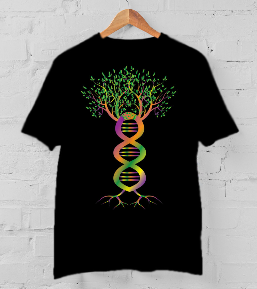 Genetics Tree Of Life DNA Biology Science Co T-Shirt
