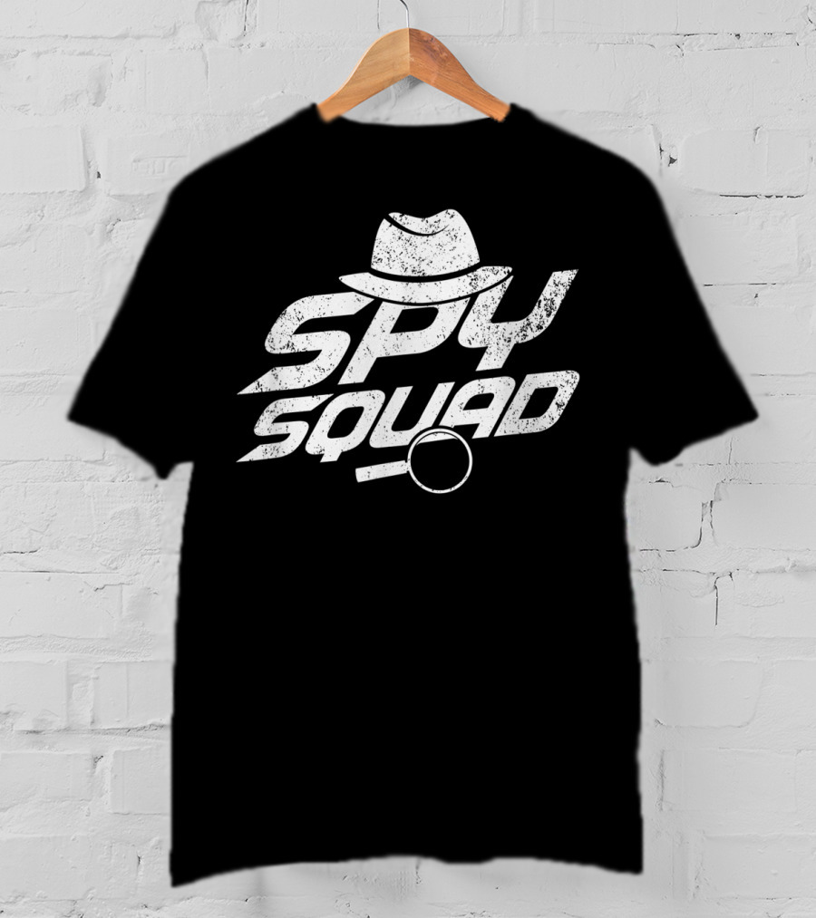 Spy Squad Detective Hat And Magnifying Glass T-Shirt