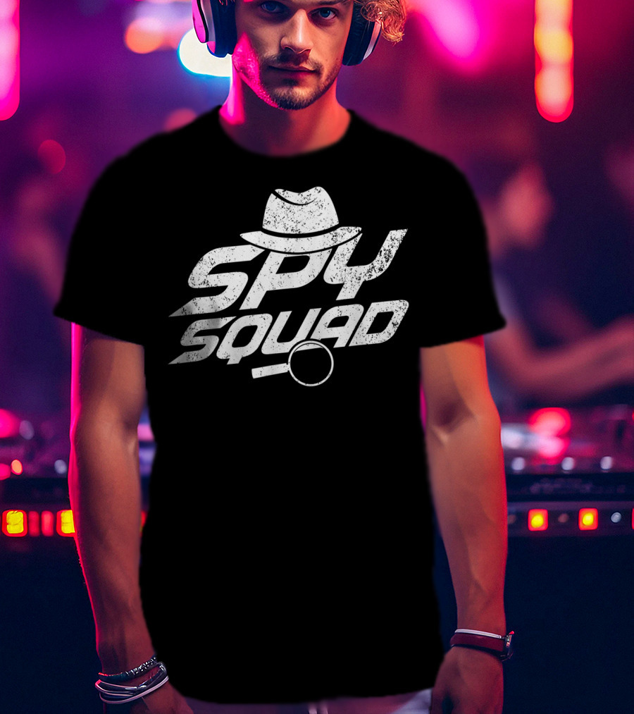 Spy Squad Detective Hat And Magnifying Glass T-Shirt