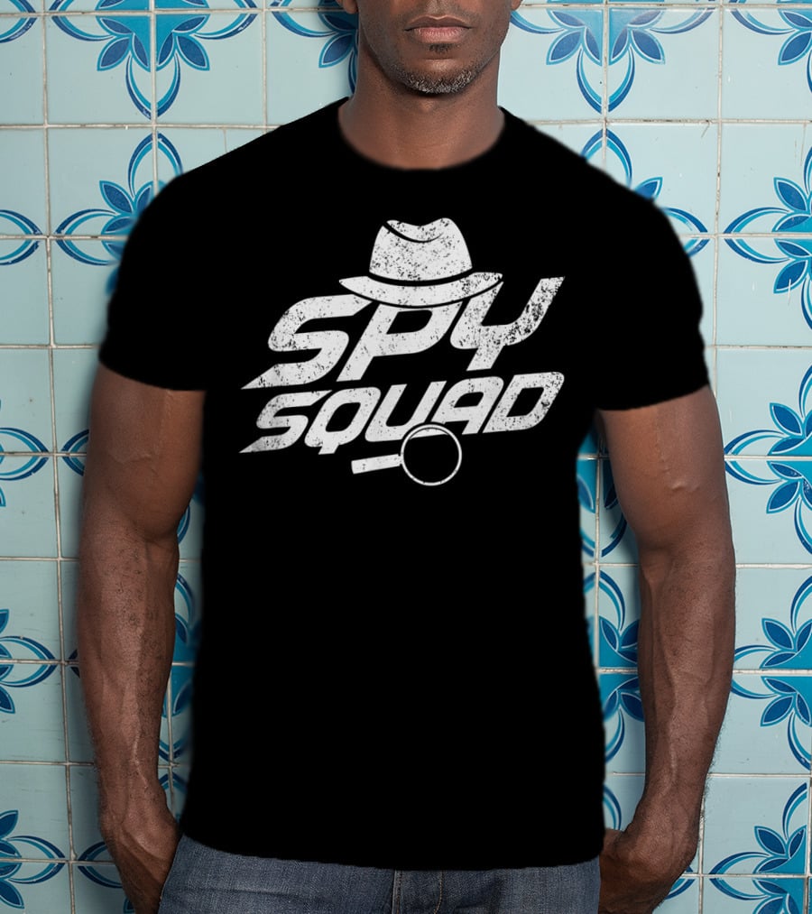 Spy Squad Detective Hat And Magnifying Glass T-Shirt