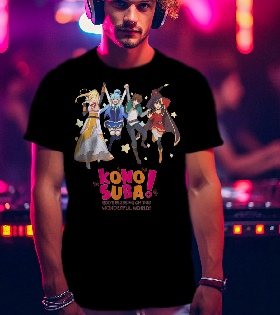 KonoSuba God's Blessing On This Wonderful World Megumin Explosion T-Shirt