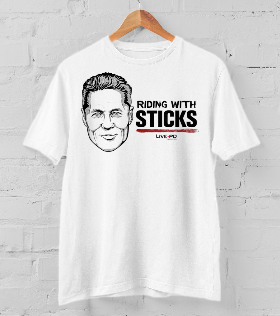 Riding With Sticks Live PD T-Shirt