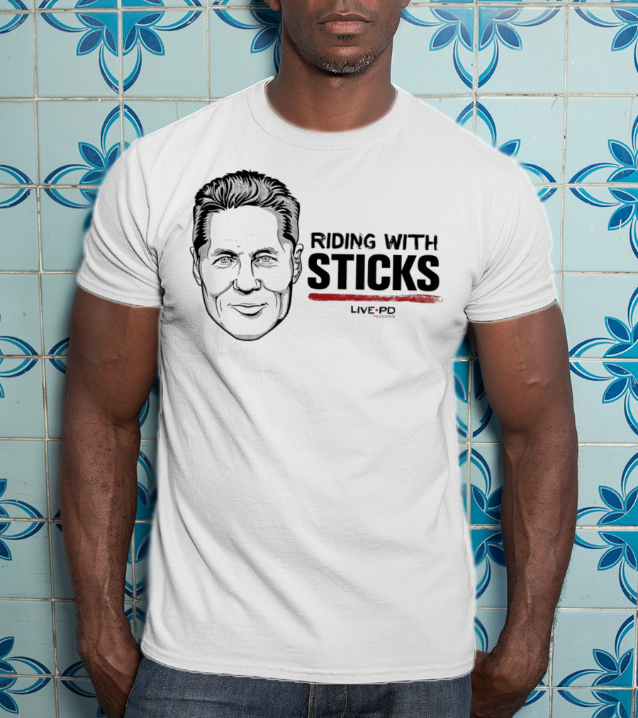Riding With Sticks Live PD T-Shirt