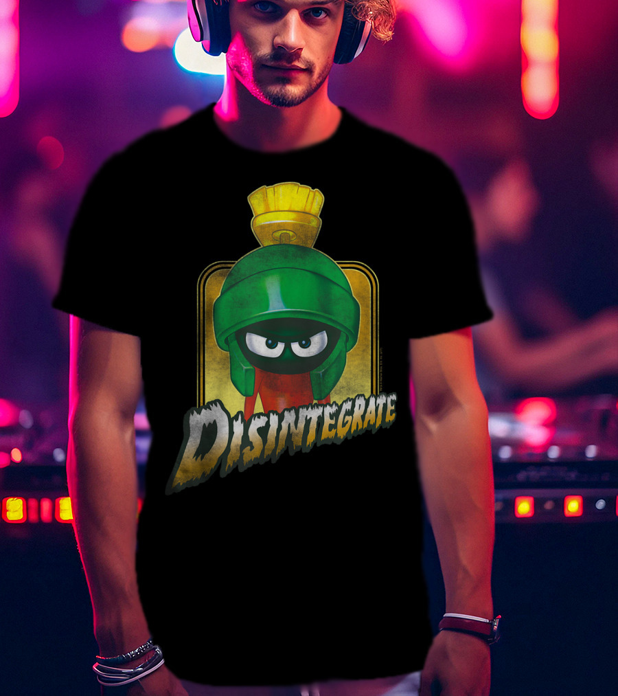 Marvin The Martian Disintegrate Looney Tunes T-Shirt