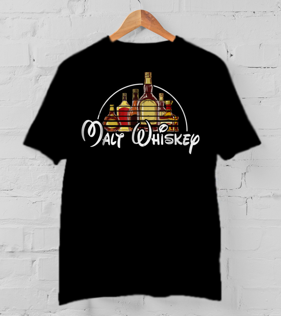 Malt Whiskey Bottles Collection T-Shirt