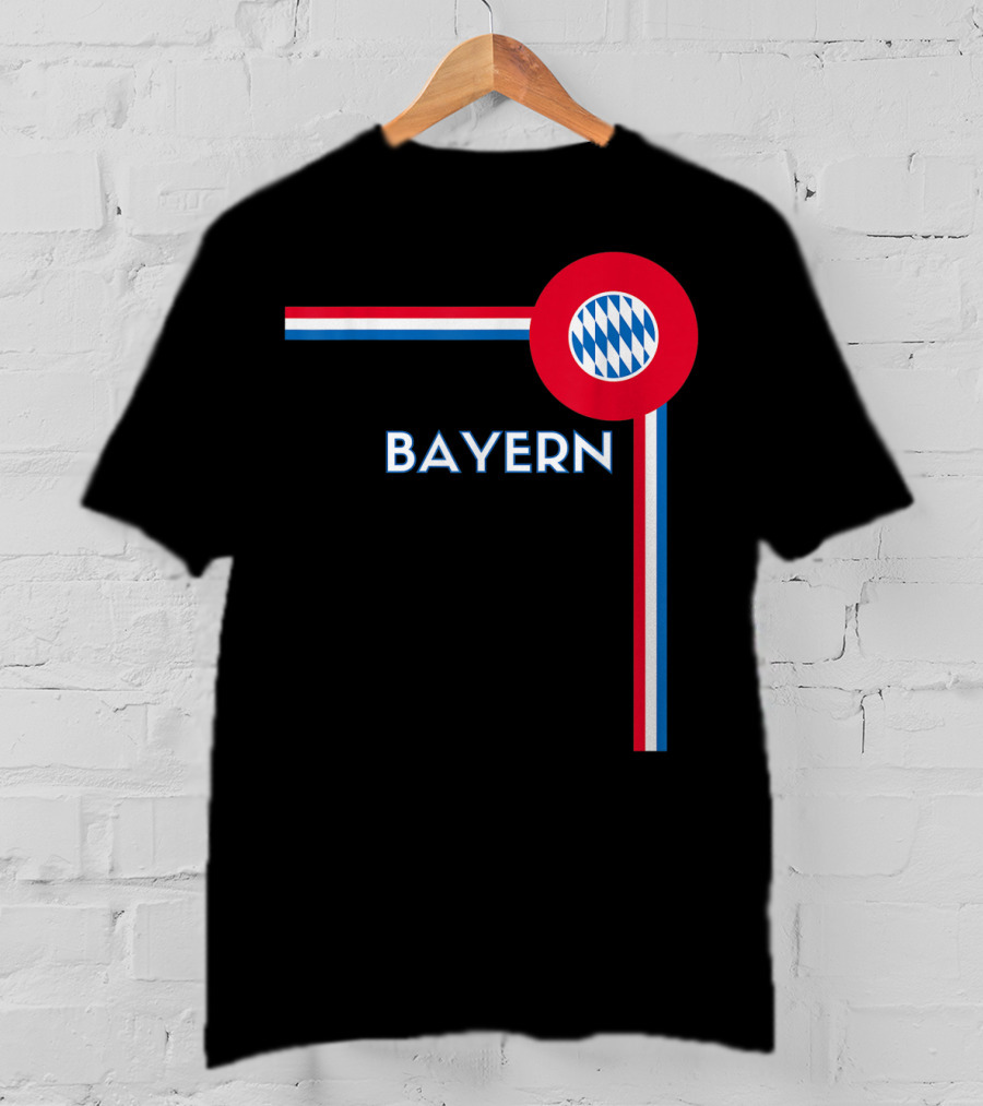 Bayern Munich Soccer FC Styled Spin Sports T-Shirt