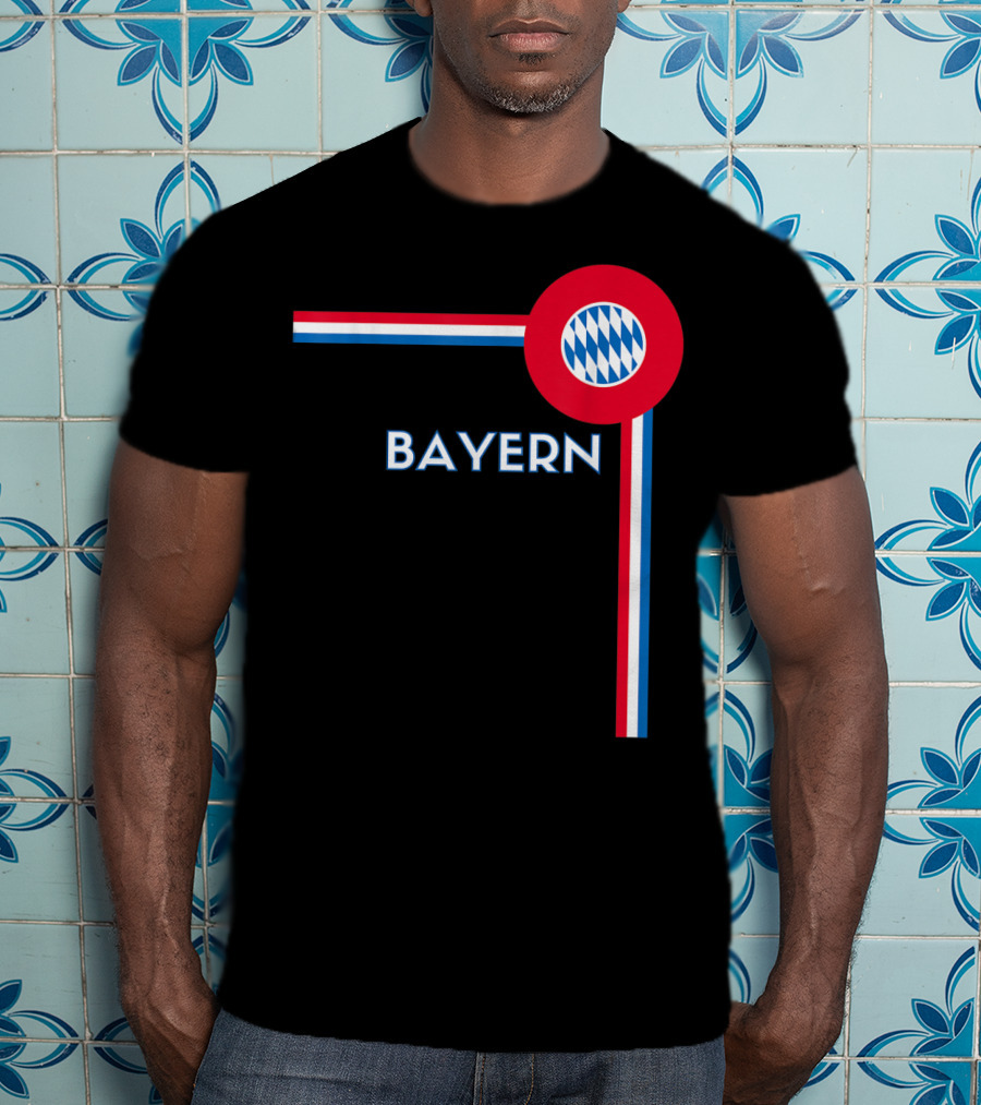 Bayern Munich Soccer FC Styled Spin Sports T-Shirt