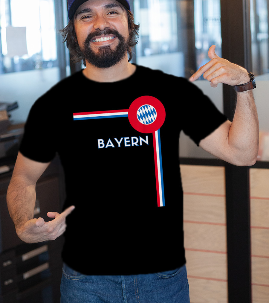 Bayern Munich Soccer FC Styled Spin Sports T-Shirt