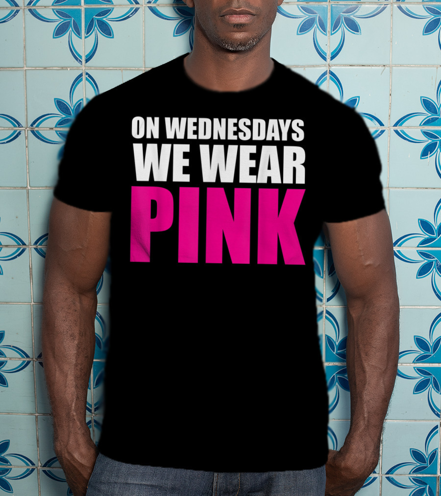 On Wednesdays We Wear Pink Mean Girls Reference T-Shirt